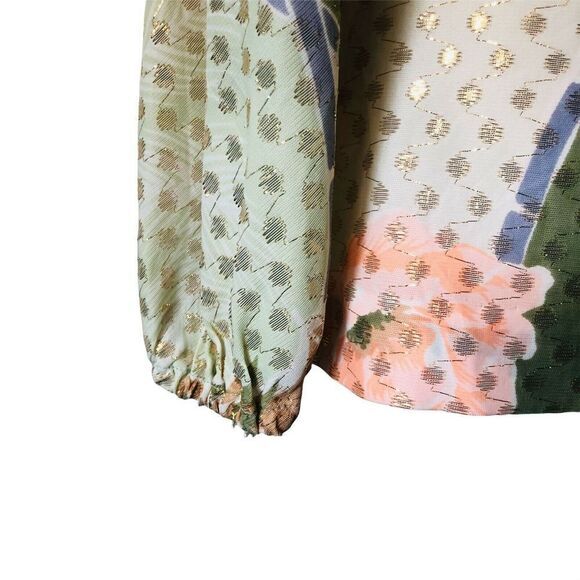 Vintage Blouse by Alice of California Made in Union ILGWU US Sz 10 Very pretty! - Picture 6 of 11